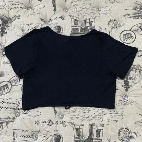 Curvy Sense Drawstring Crop Top - Picture 8 of 8